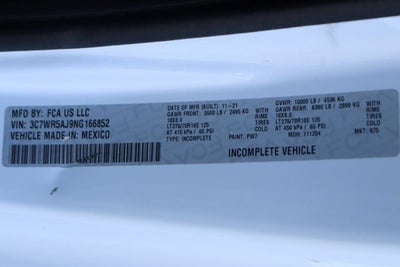 2022 RAM 2500 Tradesman