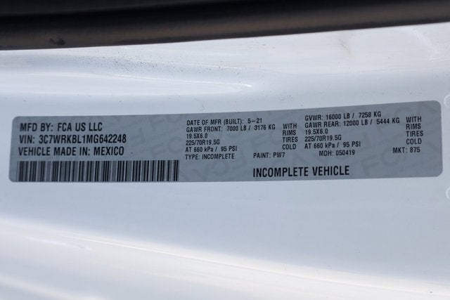 2021 RAM 4500HD Tradesman