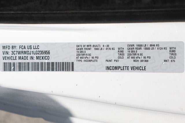2020 RAM 5500HD Tradesman