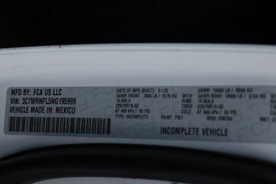 2022 RAM 5500HD Tradesman