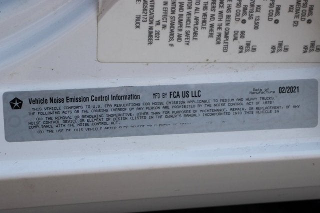 2021 RAM 5500HD Tradesman