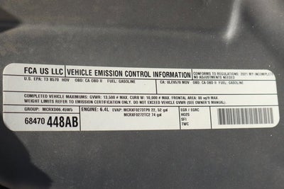 2021 RAM 3500 Tradesman