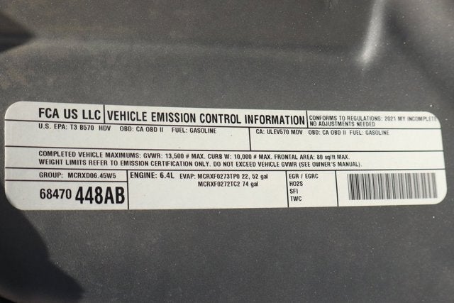 2021 RAM 3500 Tradesman