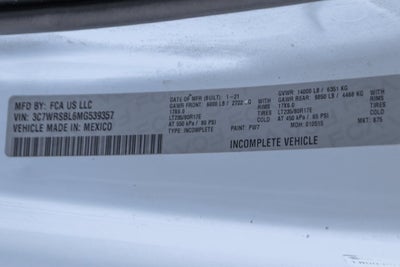 2021 RAM 3500 Tradesman