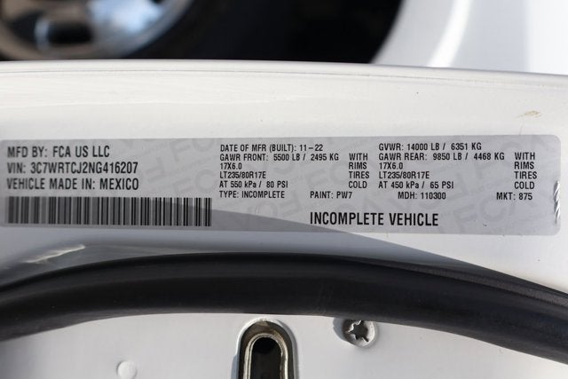 2022 RAM 3500 Tradesman