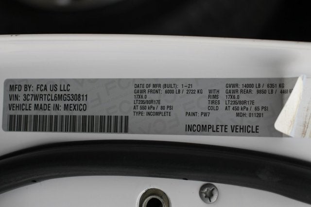 2021 RAM 3500 Tradesman