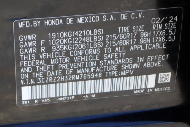 2024 Honda HR-V LX