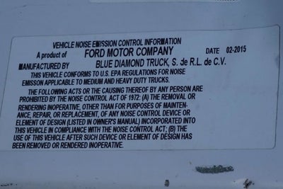 2015 Ford F-650SD XLT