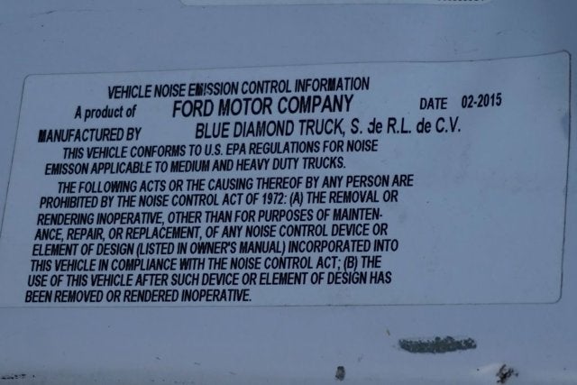 2015 Ford F-650SD XLT