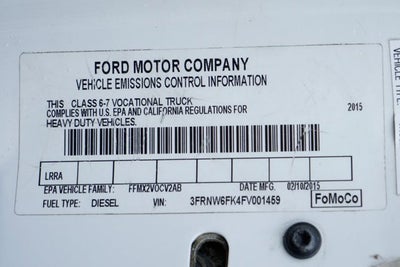 2015 Ford F-650SD XLT