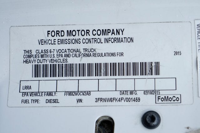 2015 Ford F-650SD XLT