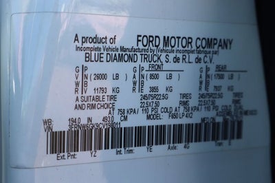 2012 Ford F-650SD XLT