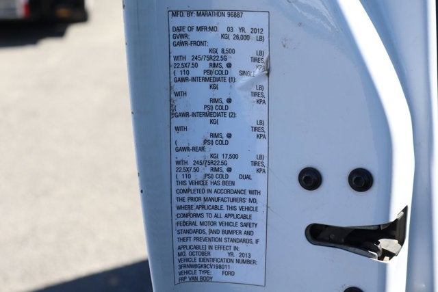 2012 Ford F-650SD XLT