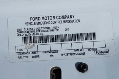 2015 Ford F-750SD XL