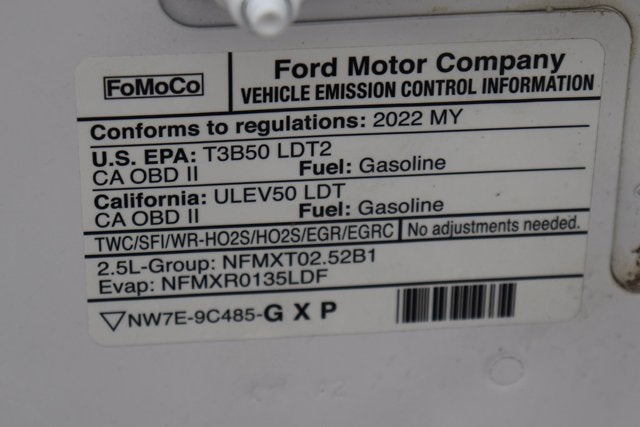 2022 Ford Maverick XL