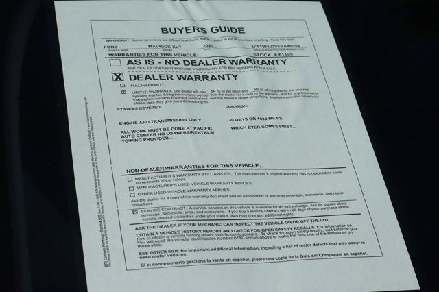 2025 Ford Maverick XLT