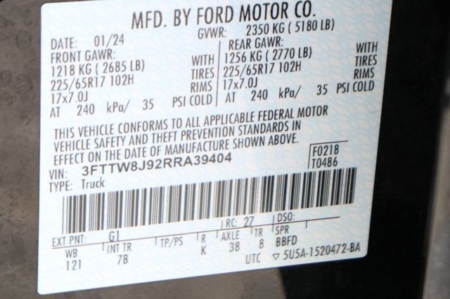 2024 Ford Maverick XLT
