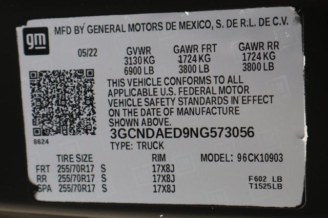 2022 Chevrolet Silverado 1500 WT