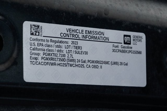 2023 Chevrolet Silverado 1500 Custom