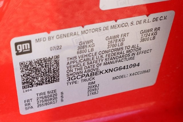 2022 Chevrolet Silverado 1500 Custom