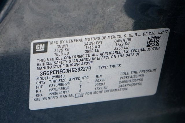 2017 Chevrolet Silverado 1500 LT