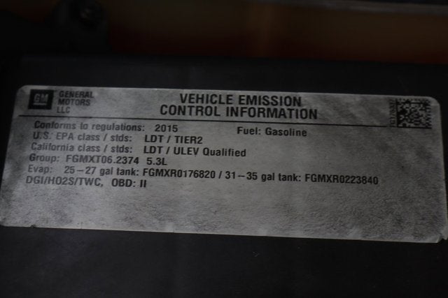 2015 Chevrolet Silverado 1500 LT