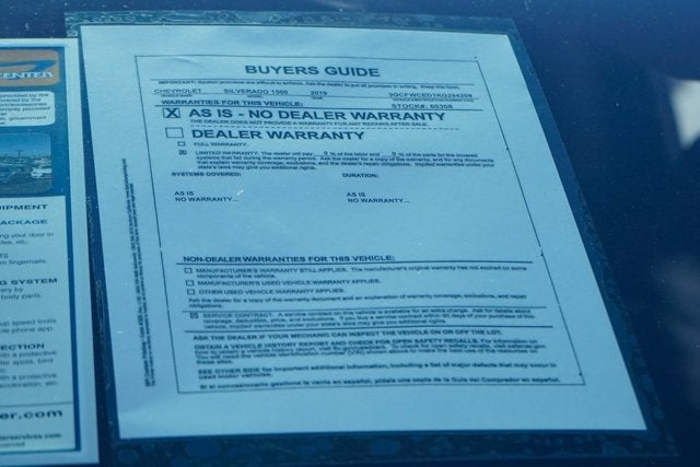 2019 Chevrolet Silverado 1500 LT