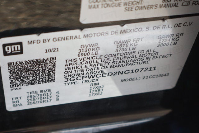 2022 Chevrolet Silverado 1500 LTD LT