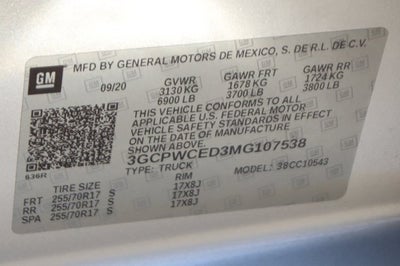 2021 Chevrolet Silverado 1500 LT