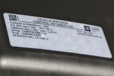 2020 Chevrolet Silverado 1500 LT