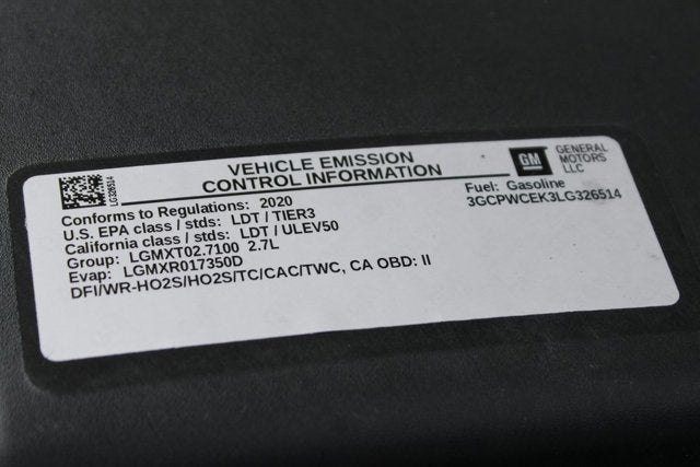 2020 Chevrolet Silverado 1500 LT