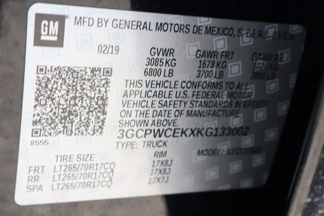 2019 Chevrolet Silverado 1500 LT