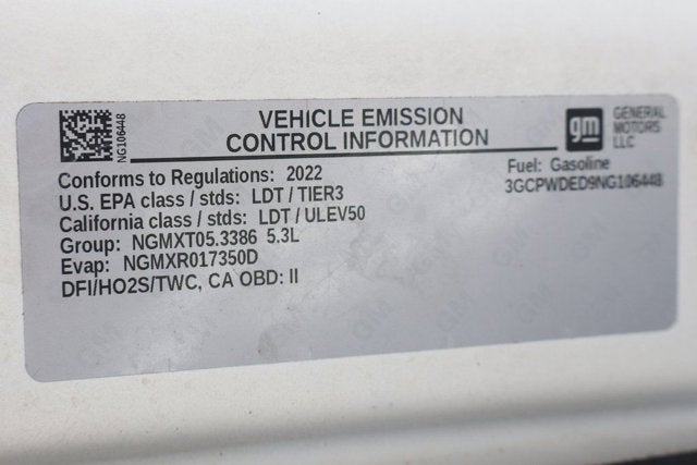 2022 Chevrolet Silverado 1500 LTD RST