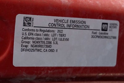 2022 Chevrolet Silverado 1500 LTD RST