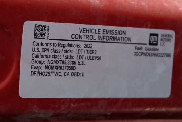 2022 Chevrolet Silverado 1500 LTD RST