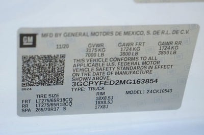 2021 Chevrolet Silverado 1500 LT Trail Boss