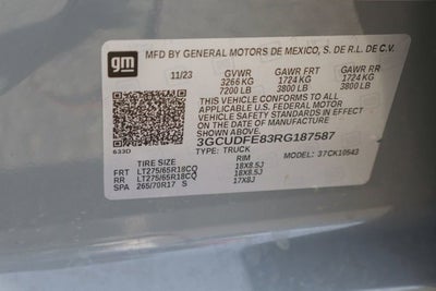 2024 Chevrolet Silverado 1500 LT Trail Boss