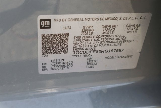 2024 Chevrolet Silverado 1500 LT Trail Boss