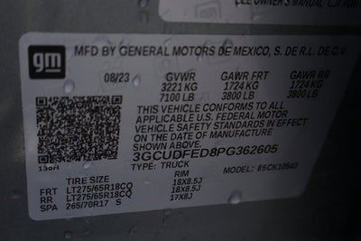 2023 Chevrolet Silverado 1500 LT Trail Boss