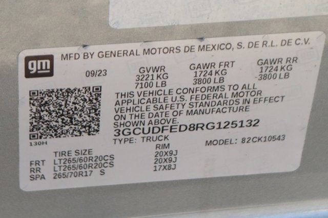 2024 Chevrolet Silverado 1500 LT Trail Boss