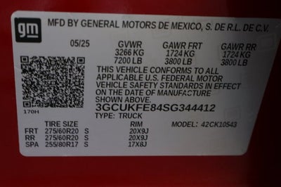 2025 Chevrolet Silverado 1500 LT Trail Boss