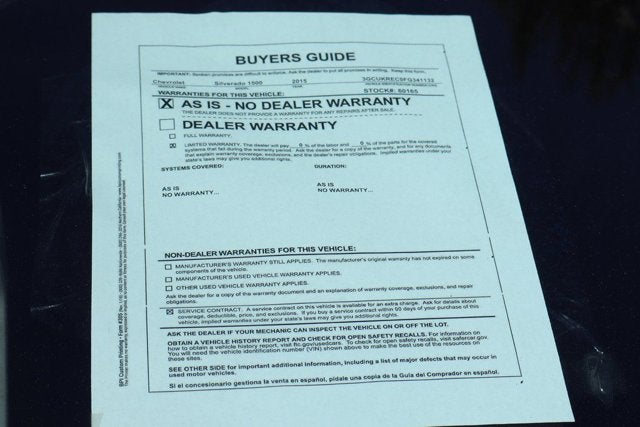 2015 Chevrolet Silverado 1500 LT