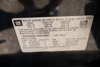 2017 Chevrolet Silverado 1500 LT