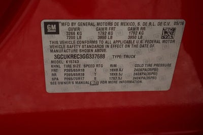 2016 Chevrolet Silverado 1500 LT