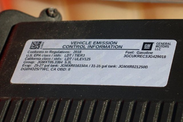 2018 Chevrolet Silverado 1500 LT