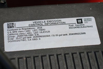 2018 Chevrolet Silverado 1500 LT