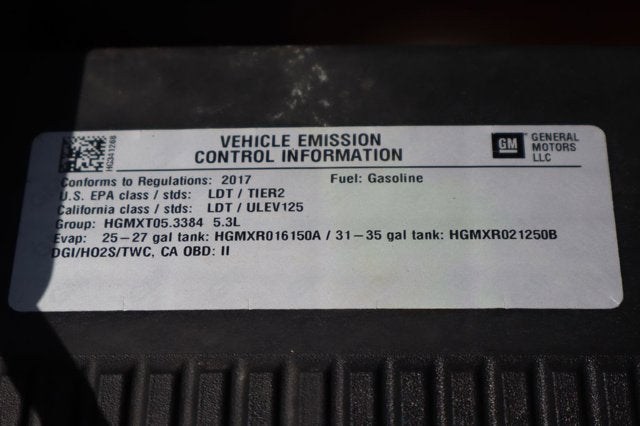 2017 Chevrolet Silverado 1500 LT