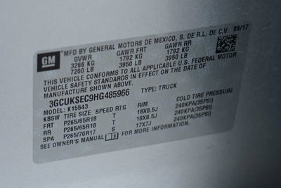 2017 Chevrolet Silverado 1500 LTZ