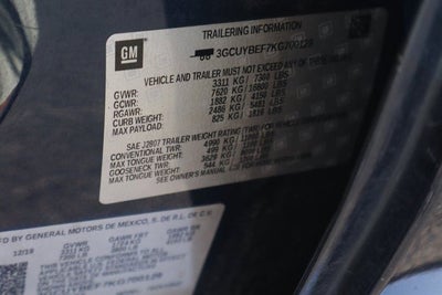 2019 Chevrolet Silverado 1500 Custom