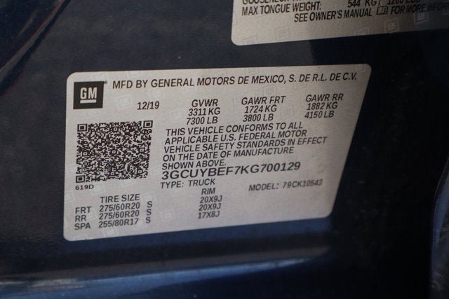 2019 Chevrolet Silverado 1500 Custom